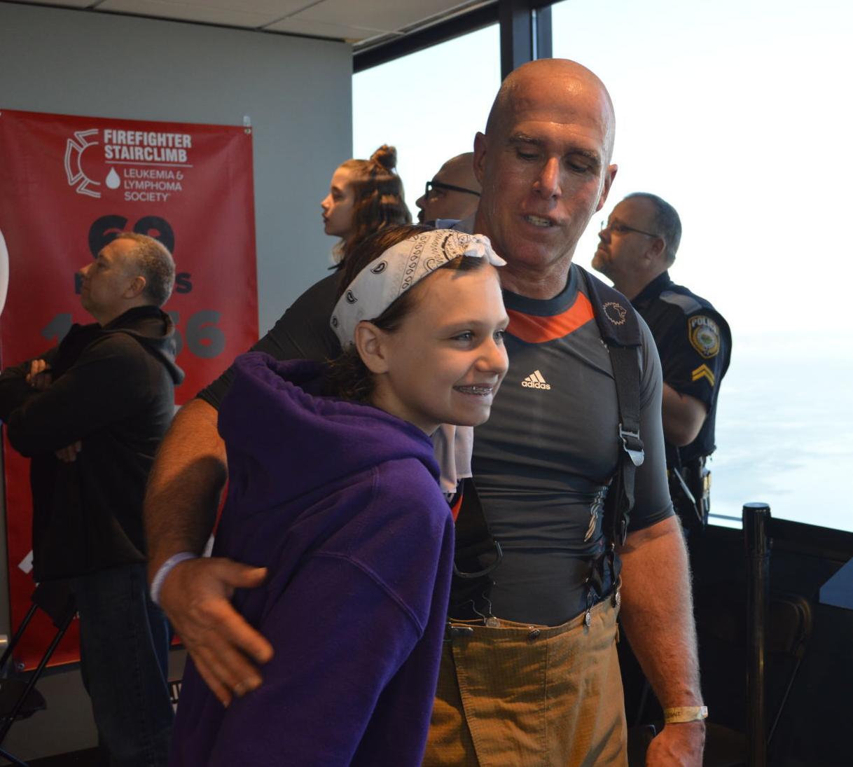 Longview firefighter stairclimb
